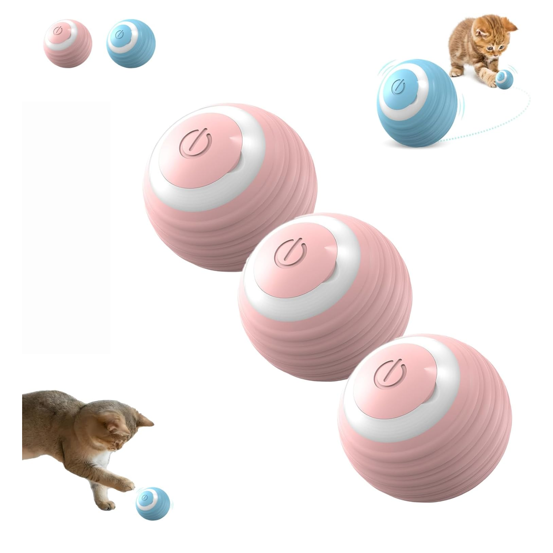 Pelota Juguete Interactiva Para Gatos